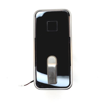 Dormakaba Dormakaba Saffire Electronic LX-D RFID Deadbolt, Satin Nickel with Black Facia Finish MD0032ENBNB0
